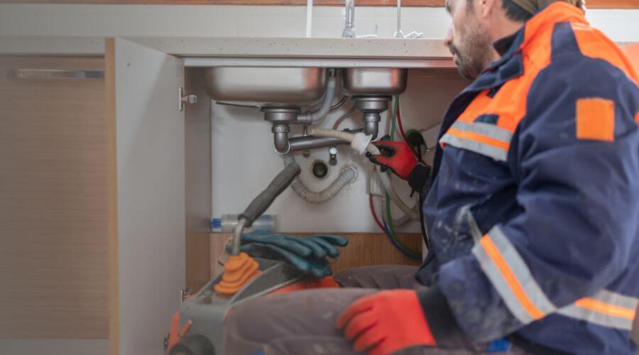 Residential Slab Leak Plumbing in Binford, ND